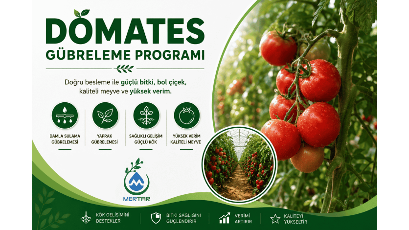Domates (Sera) Gübreleme Programı